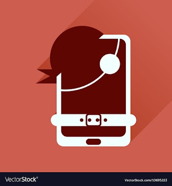Flat icon with long shadow mobile applications vector image