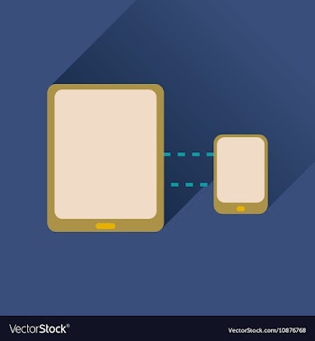 Flat icon with long shadow mobile applications vector image