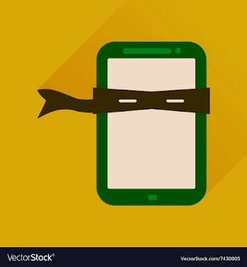 Flat icon with long shadow mobile applications vector image