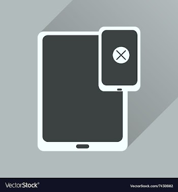 Flat icon with long shadow mobile applications vector image