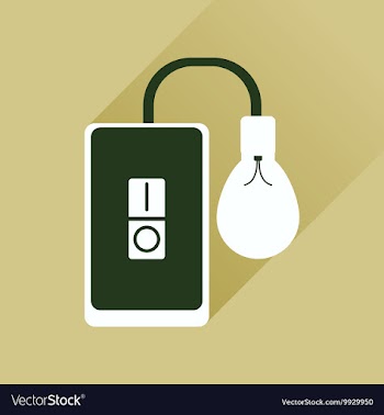 Flat icon with long shadow mobile phone and light vector image