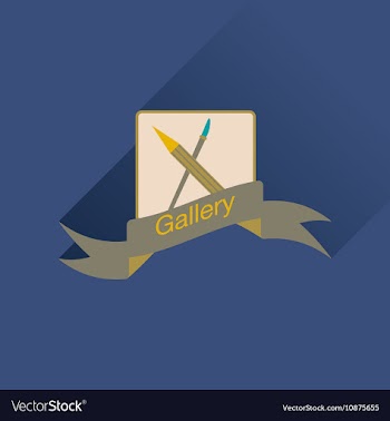 Flat icon with long shadow Mobile Phone Gallery vector image