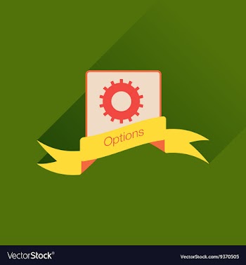 Flat icon with long shadow Mobile Phone Options vector image