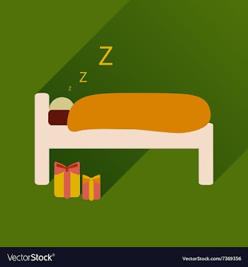 Flat icon with long shadow new Year gifts vector image