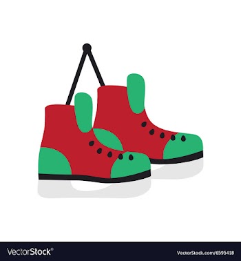 Flat icon with long shadow pair of skates vector image