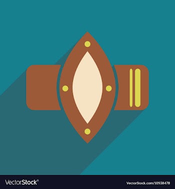 Flat icon with long shadow watches Women vector image