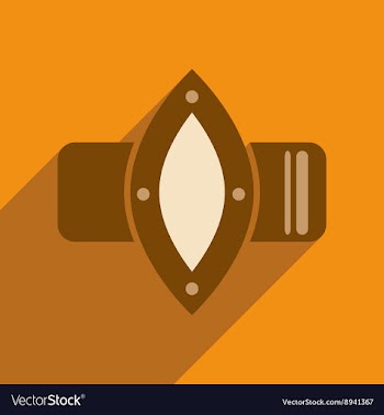Flat icon with long shadow watches Women vector image