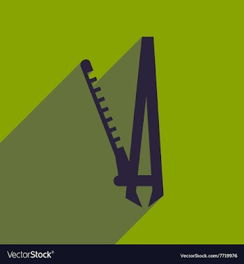 Flat icon with long shadow women Electric hair vector image