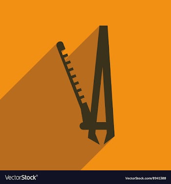 Flat icon with long shadow women Electric hair vector image