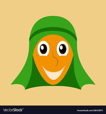 Flat icons on theme arabic business arabic man vector image