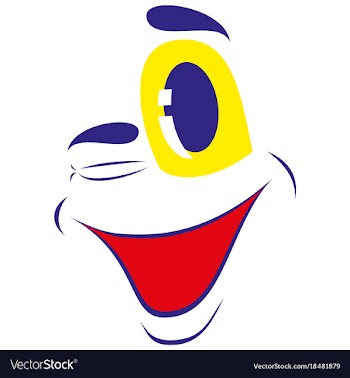 Flat icons on theme cartoon face funny emotion vector image