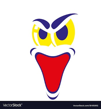 Flat icons on theme cartoon face funny emotion vector image