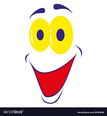 Flat icons on theme cartoon face funny emotion vector image