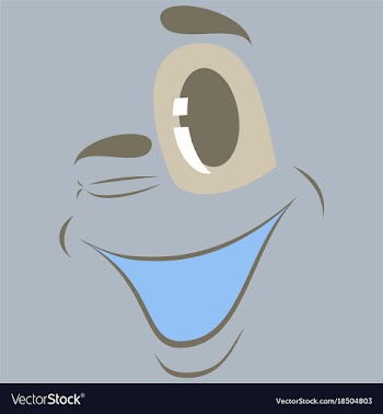 Flat icons on theme cartoon face funny emotion vector image