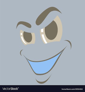 Flat icons on theme cartoon face funny emotion vector image