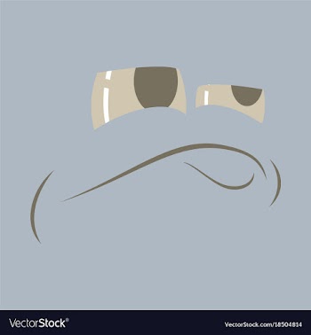 Flat icons on theme cartoon face funny emotion vector image