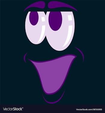 Flat icons on theme cartoon face funny emotion vector image