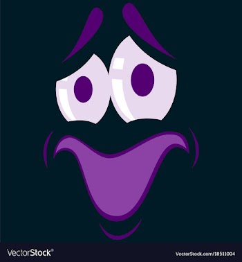 Flat icons on theme cartoon face funny emotion vector image