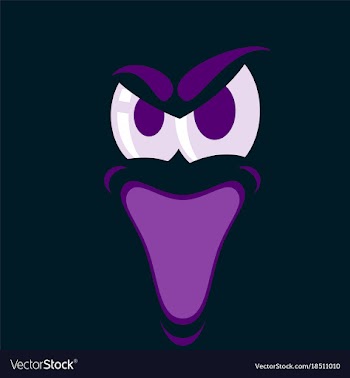Flat icons on theme cartoon face funny emotion vector image