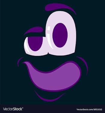 Flat icons on theme cartoon face funny emotion vector image