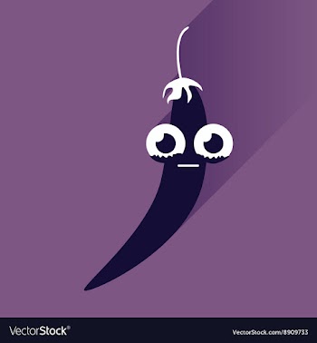 Flat icons with long shadow chilli pepper vector image