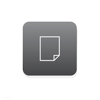 Flat illustration of a blank document icon | Free stock vector - 250205