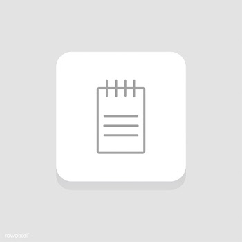 Flat illustration of a notepad | Free stock vector - 249518