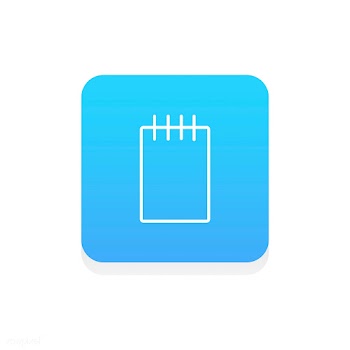 Flat illustration of a notepad | Free stock vector - 249869