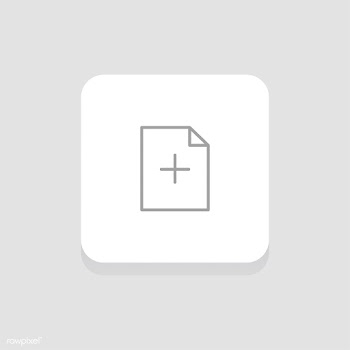Flat illustration of add document icon | Free stock vector - 249207
