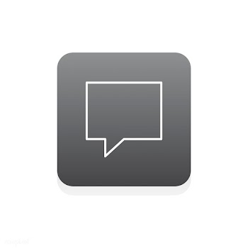 Flat illustration of chat icon | Free stock vector - 249857