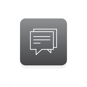 Flat illustration of messages icon | Free stock vector - 249921