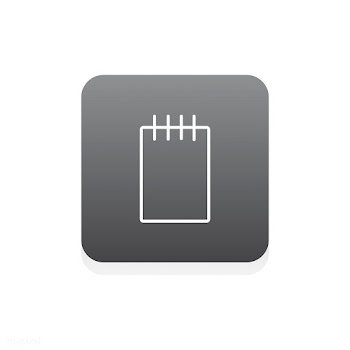 Flat illustration of notepad icon | Free stock vector - 249005