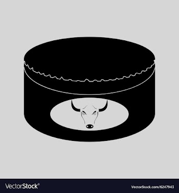 Flat in black and white Canned beef vector image