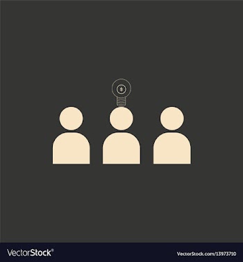 Flat in black and white collective idea vector image