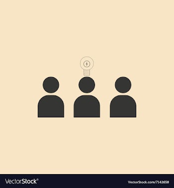 Flat in black and white collective idea vector image