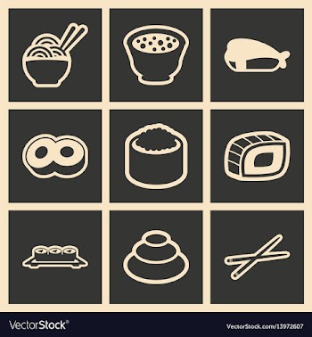 Flat in black and white concept mobile application vector image