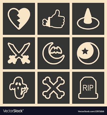 Flat in black and white concept mobile application vector image