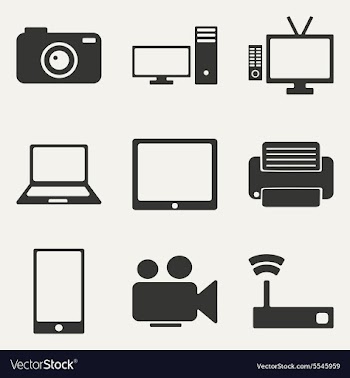 Flat in black and white concept mobile application vector image