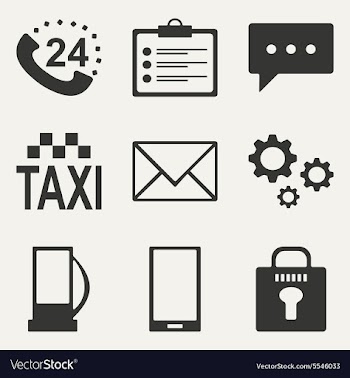Flat in black and white concept mobile application vector image