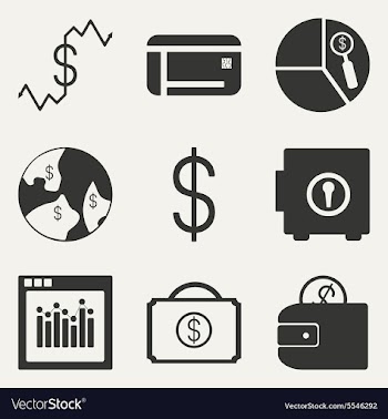 Flat in black and white concept mobile application vector image