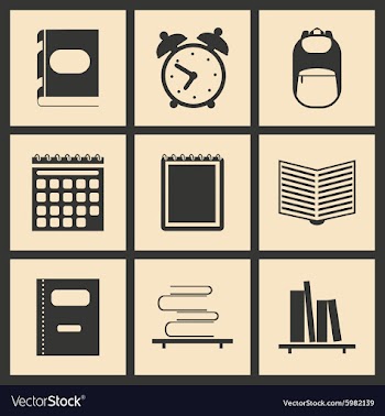 Flat in black and white concept mobile application vector image