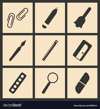 Flat in black and white concept mobile application vector image