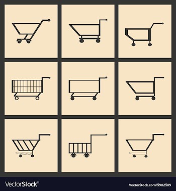 Flat in black and white concept mobile application vector image