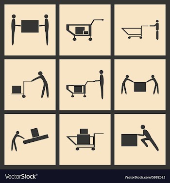 Flat in black and white concept mobile application vector image