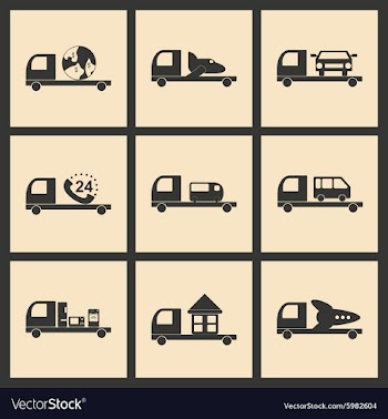 Flat in black and white concept mobile application vector image