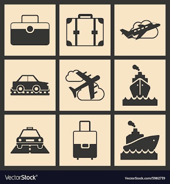 Flat in black and white concept mobile application vector image