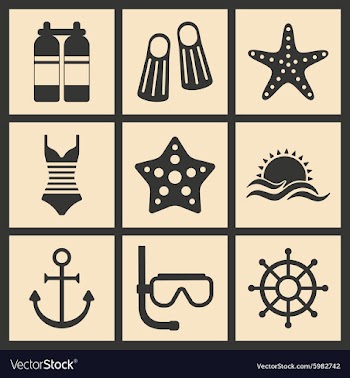 Flat in black and white concept mobile application vector image