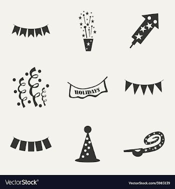 Flat in black and white concept mobile application vector image