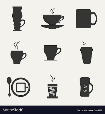 Flat in black and white concept mobile application vector image