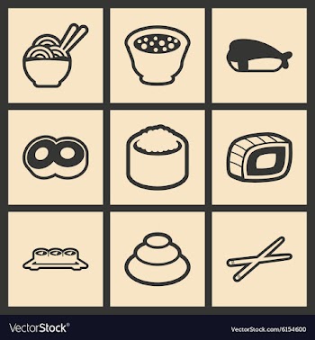 Flat in black and white concept mobile application vector image